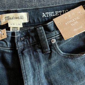 Athletic Slim Jeans in Waites Wash 31x30
